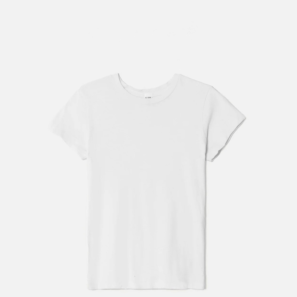 Redone 1960s slim tee white nwt netaporter large - Picture 8 of 8